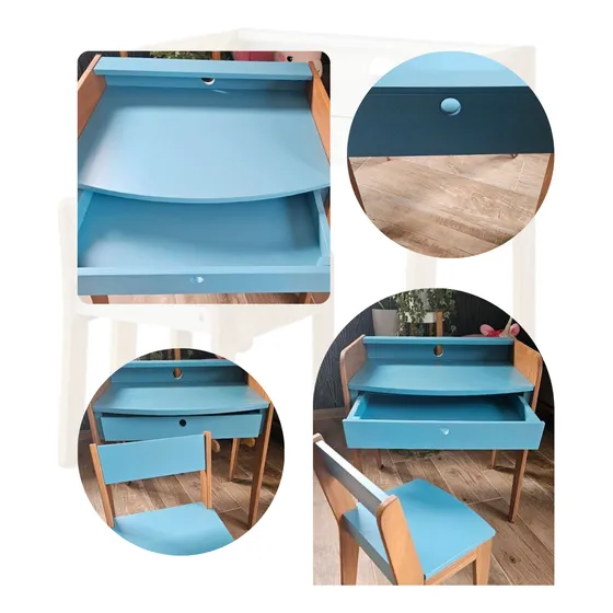 Pupitre Escolar En Madera Mdf
