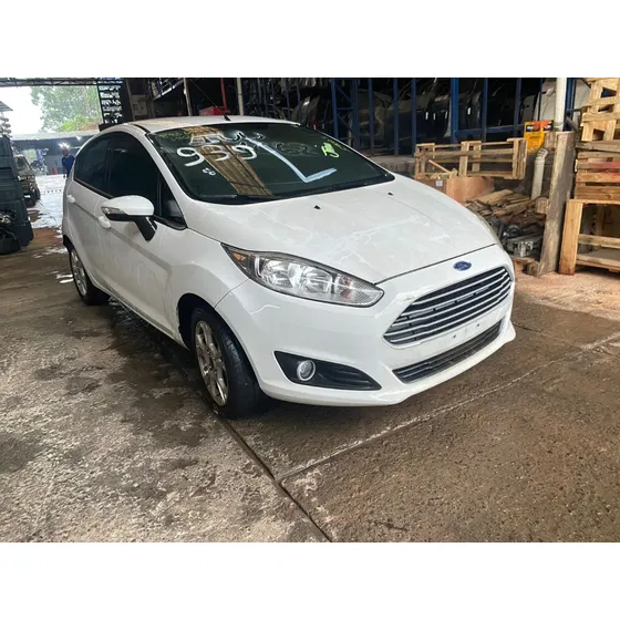 Sucata Ford Fiesta Branco 2013/2014 Flex 130cvs 