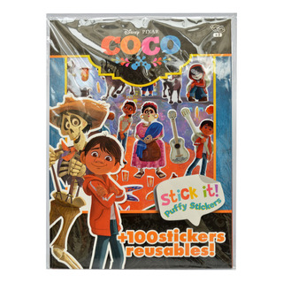 +100 Stickers Reusables Coco Disney +100 Stickers Reusables Coco Disney