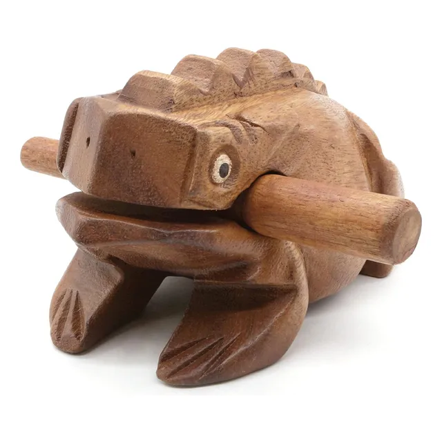 Bsiri Escofina De Rana De Madera De 5  - Instrumentos Mus...