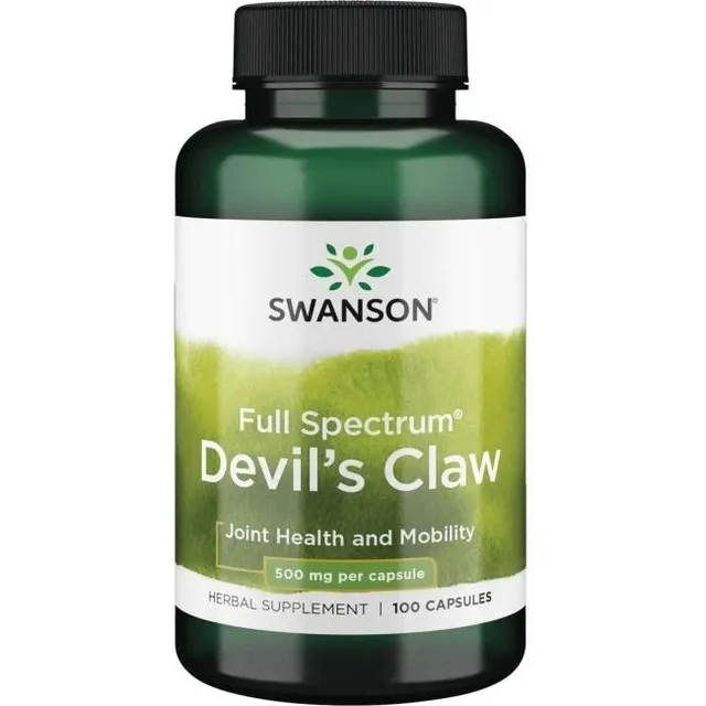 Harpagofito Devil's Claw 500 Mg 100 Cáps Soporte Movilidad
