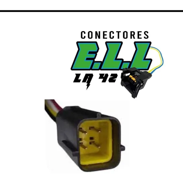 Conector Sensor Oxigeno Spark 4 Pines