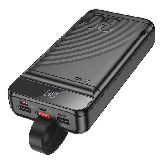 Powerbank Cargador Portatil Hoco J123b 22.5w 30.000mah Negro