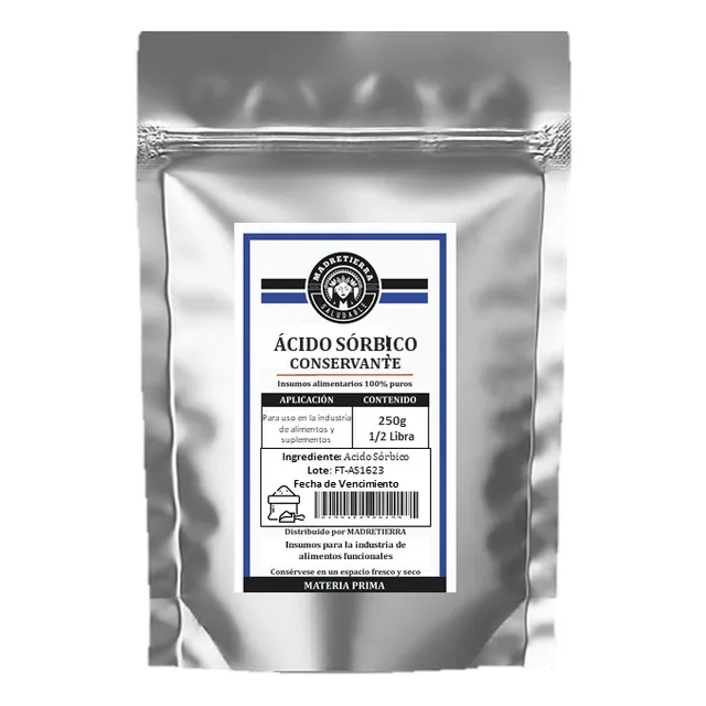 Ácido Sórbico X500g Conservante