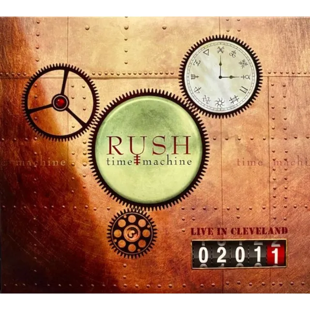Rush Time Machine 2011 Live Cleveland Cd [nuevo]