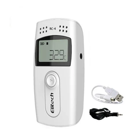 Data Logger Temperatura Y Humedad Rc-4hc Elitech Mimall