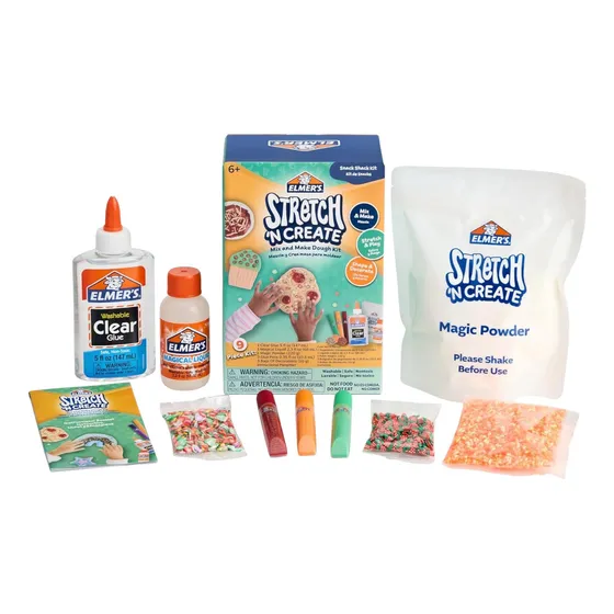 Kit De Slime Elmers Stretch 'n Create Snack 9 Piezas