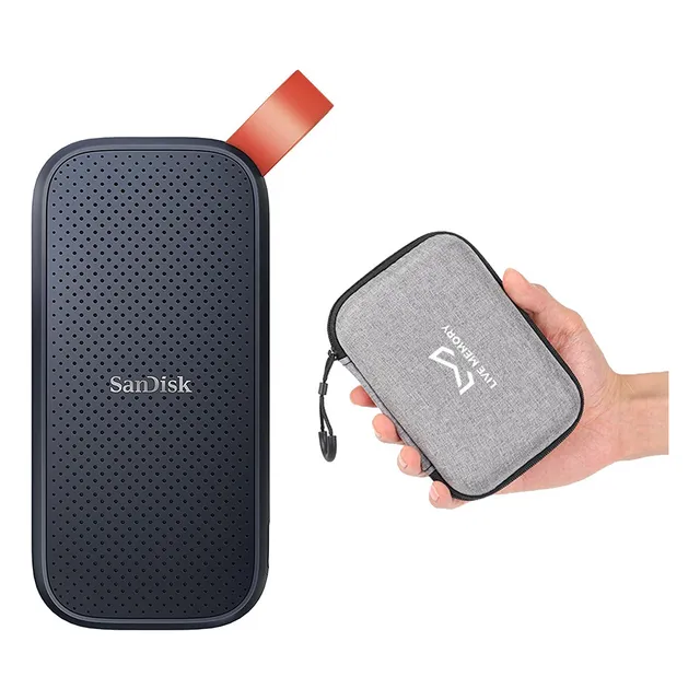 Sandisk Disco Duro Portátil 1tb E30 Con Regalo Azul Acero