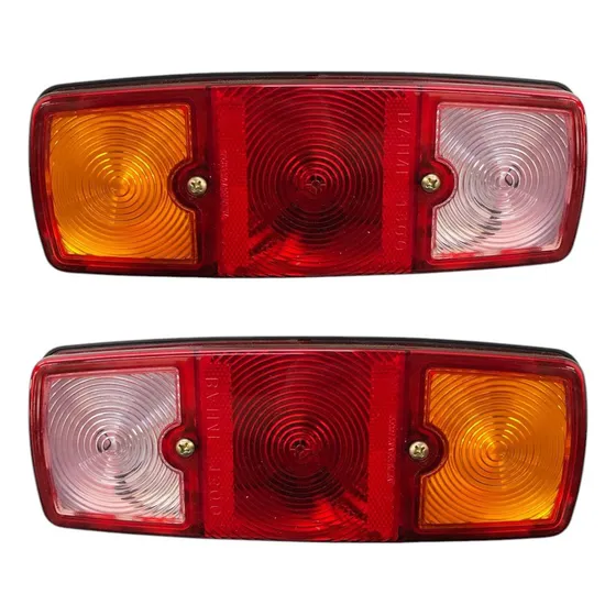 Juego De Faros Traseros De Camion Tricolor Baiml 1300vcra
