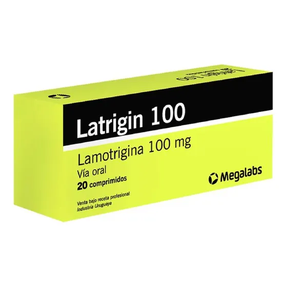 Latrigin 100 Mg. 20 Tabletas