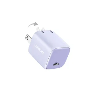 Carregador Usb-c Ugreen 30 W Para Tomada De Parede Compacto