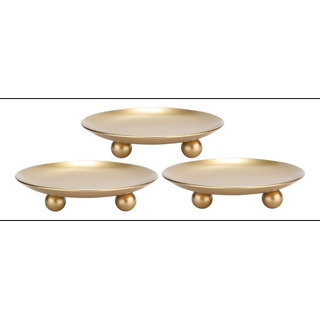 Candelabro De Placa De Hierro, Oro, Candelabro Decorativo De Candelabro De Placa De Hierro, Oro, Candelabro Decorativo De