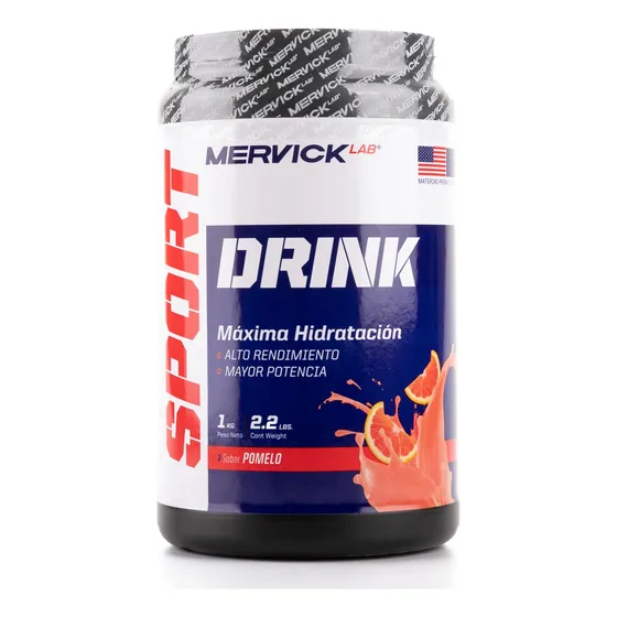 Sport Drink 1 Kg Bebida Isotónica Hidratacion Mervick Lab