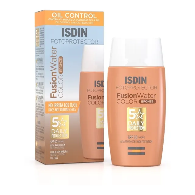 Isdin Fotoprotector 50 Fusion Water Color Bronze Oil Control