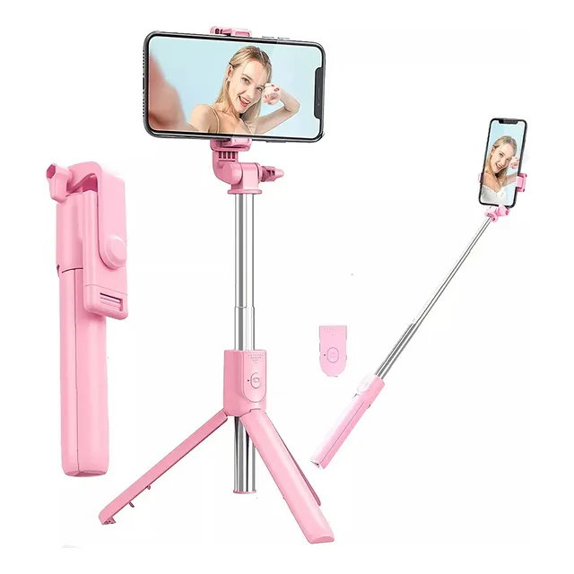 Palo Selfiestick Tripode Buetooth Regulable Celular