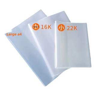 Cubierta De Libro Transparente, Tamaño Pequeño/22 K (10 Piez Cubierta De Libro Transparente, Tamaño Pequeño/22 K (10 Piez