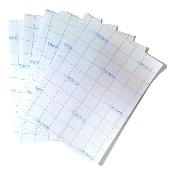 Papel Transfer Fondo Claro Americano Jetpro Ss Pack 5 Hojas