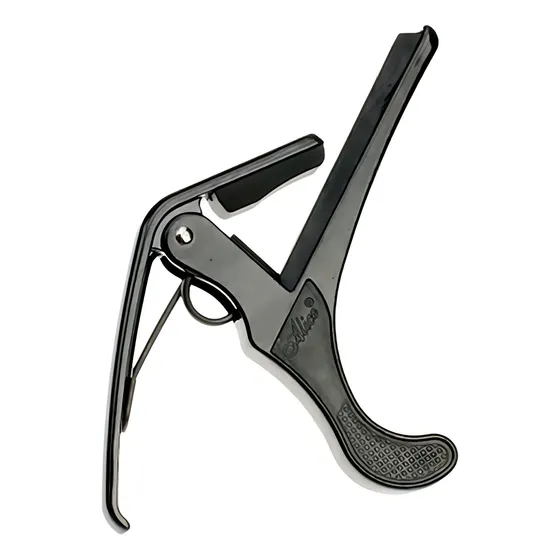 Alice A007c/bk Capotrasto Cejilla Guitarra Clasica Negro