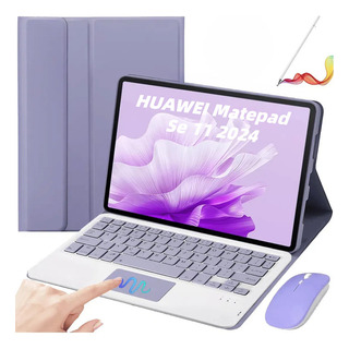 Funda Teclado Ratón Lápiz Para Huawei Matepad Se 11 2024 Ñ Funda Teclado Ratón Lápiz Para Huawei Matepad Se 11 2024 Ñ