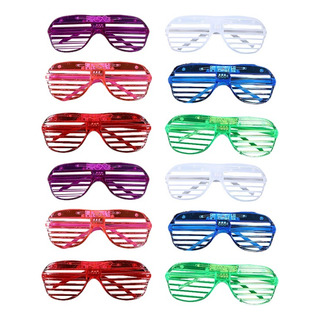 12 Lentes Led Rejilla Luminosos Luz Retro Fiesta Batucada 12 Lentes Led Rejilla Luminosos Luz Retro Fiesta Batucada