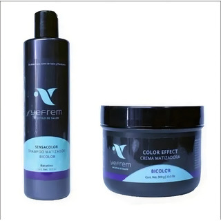 Shampoo Y Crema Matizadora Yefrem Combo Shampoo Y Crema Matizadora Yefrem Combo