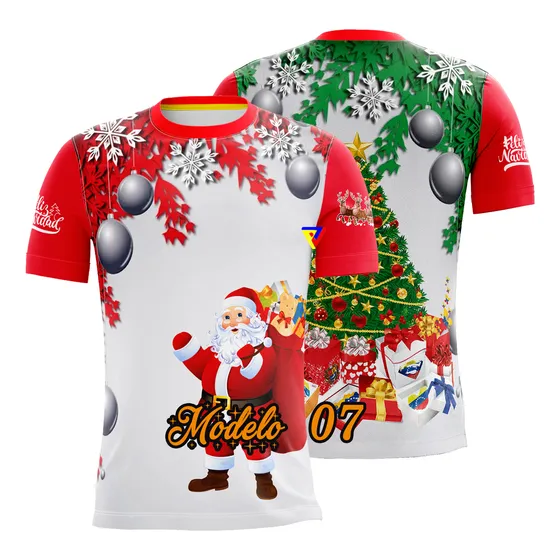 Franela Navidad Y Año Nuevo