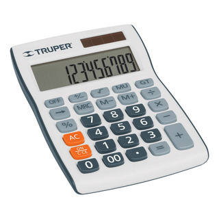Calculadora De Escritorio 15 Cm Truper 60481 Calculadora De Escritorio 15 Cm Truper 60481