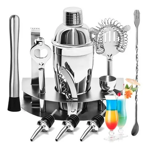 Kit De Accesorios De Bar Cóctel 12 Piezas