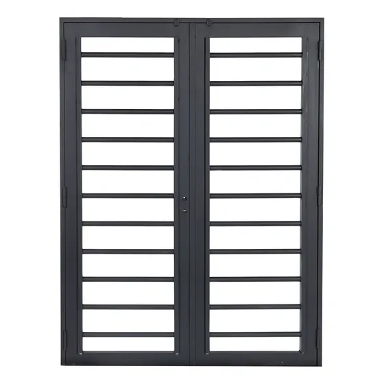 Reja Puerta Balcon Caño Seguridad 150x200 Con Marco Chapa 18