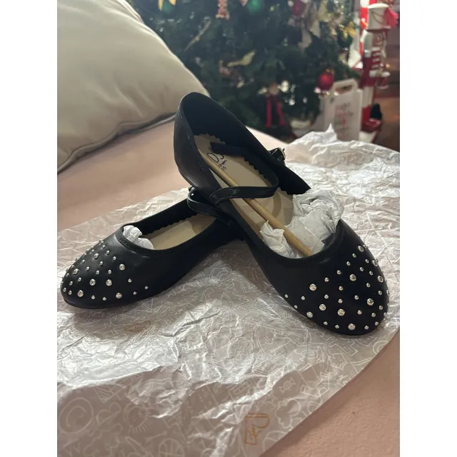 Zapatillas Ballerina Negra Tachuelas El Corte Inglés Niñas