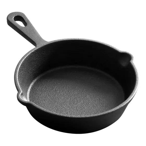 Mini Sarten  Hierro Fundido Precurada 4.7 Pulgadas