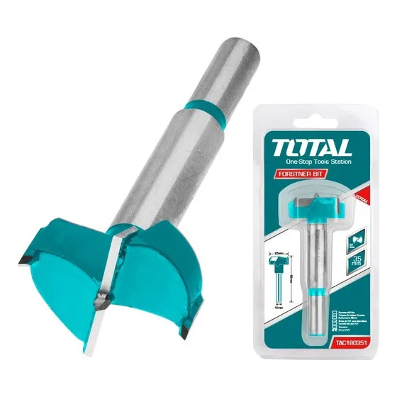 Broca Fortsner Para Madera 35mm Total Tac180351