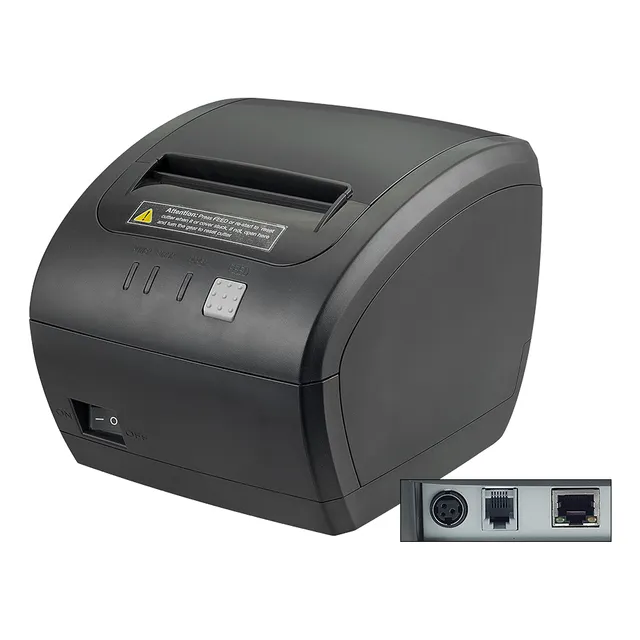 Impresora De Tickets Pos De 80 Mm Con Usb+lan
