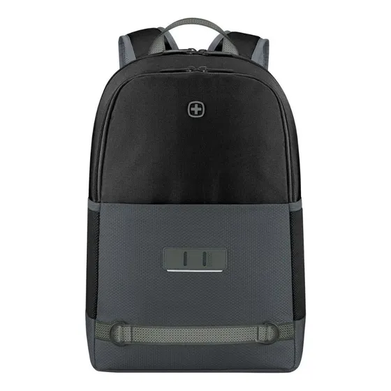Mochila Tyon Color Negro, Wenger Color Negro Diseño de la tela Lisa