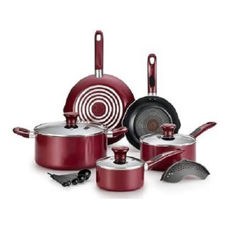 Bateria De Cocina Tfal B039se64 Antiadherente 14 Piezas Bateria De Cocina Tfal B039se64 Antiadherente 14 Piezas