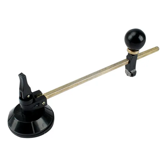 Compasso Cortador De Vidro Circular Redondo Até 120cm Profi