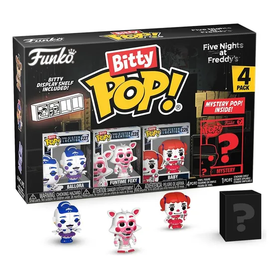 Funko Bitty Pop!: Five Nights At Freddy's Mini Collectibl...