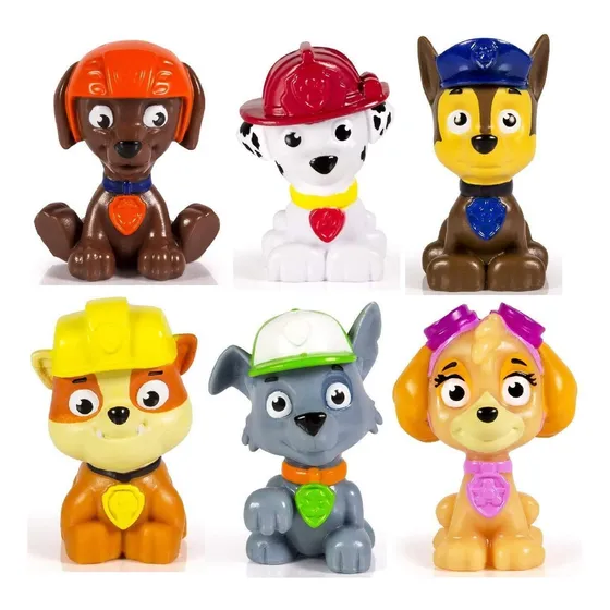 Paw Patrol Juego De 6 Figuras Juguete Original 