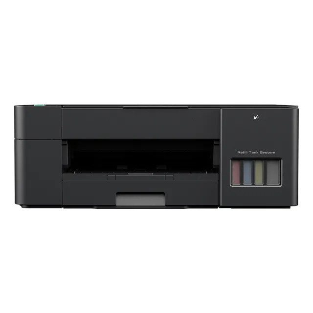 Impresora multifunción a color Brother InkBenefit Tank DCP-T420 con wifi 220V