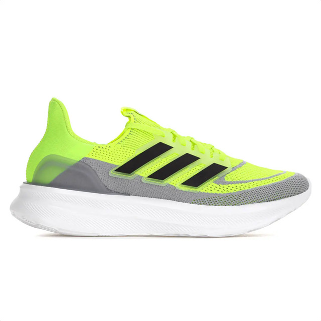 Tênis adidas Acelera Masculino Corrida Velocidade Verde Neon
