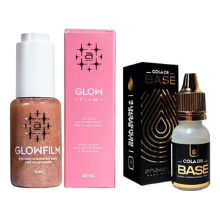 Kit Glow Film - Blindagem Luminosa + Cola De Base Anairana Kit Glow Film - Blindagem Luminosa + Cola De Base Anairana