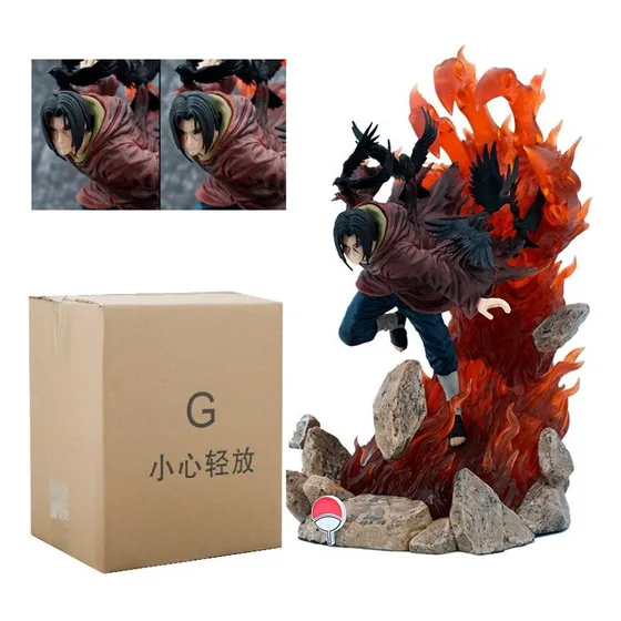Figura Naruto Itachi  Death 28cm Importado