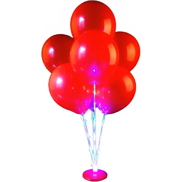 Porta Globo Con Luces Led Para Mesa 70 Cm