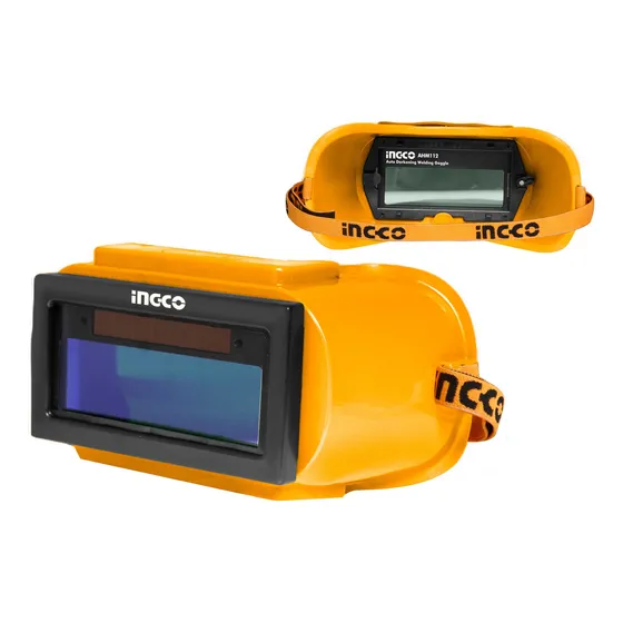 Mascara Lentes De Soldar Fotosensible Ingco Ahm112 Color Amarillo