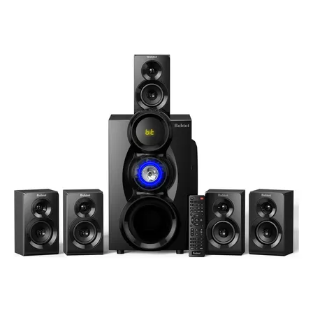 Home Theater Bobtot Kw88 1000w Ht Wireless 5.1