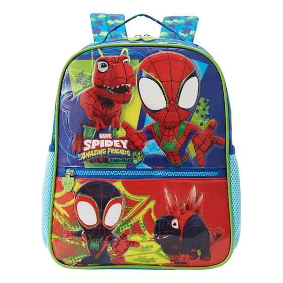 Mochila Escolar Para Meninos 14 Spidey E Seus Amigos Xeryus