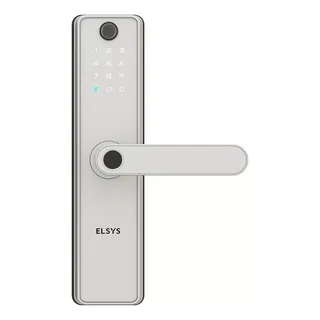 Fechadura Digital Biometria Wifi Camera Ip55 Elsys Sax Prata Fechadura Digital Biometria Wifi Camera Ip55 Elsys Sax Prata