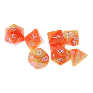 D20 D12 D10 D8 D6 D4 Dados 6 Piezas D20 D12 D10 D8 D6 D4 Dados 6 Piezas