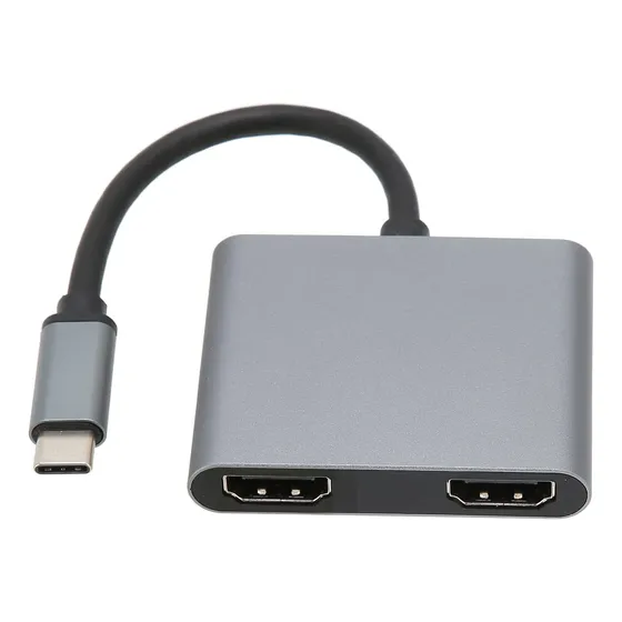 Adaptador Interfaz Multimedia Usb C Hd 4k 60hz Tipo Larga Pc