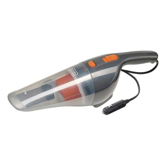 Aspiradora Para Automovil Black+Decker BDCV370-LA 370ml gris y naranja 12V